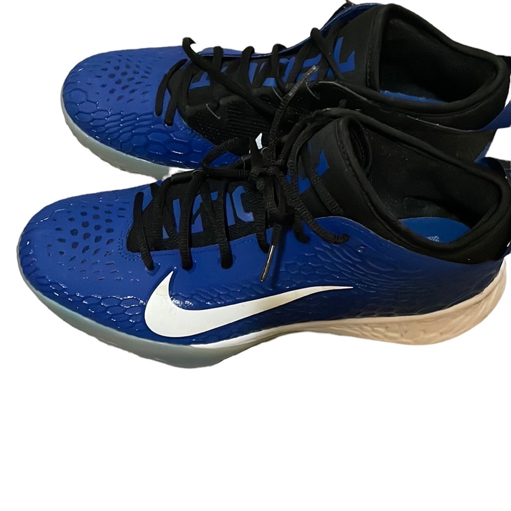 Blue Nike Trout sneakers size 12 great condition